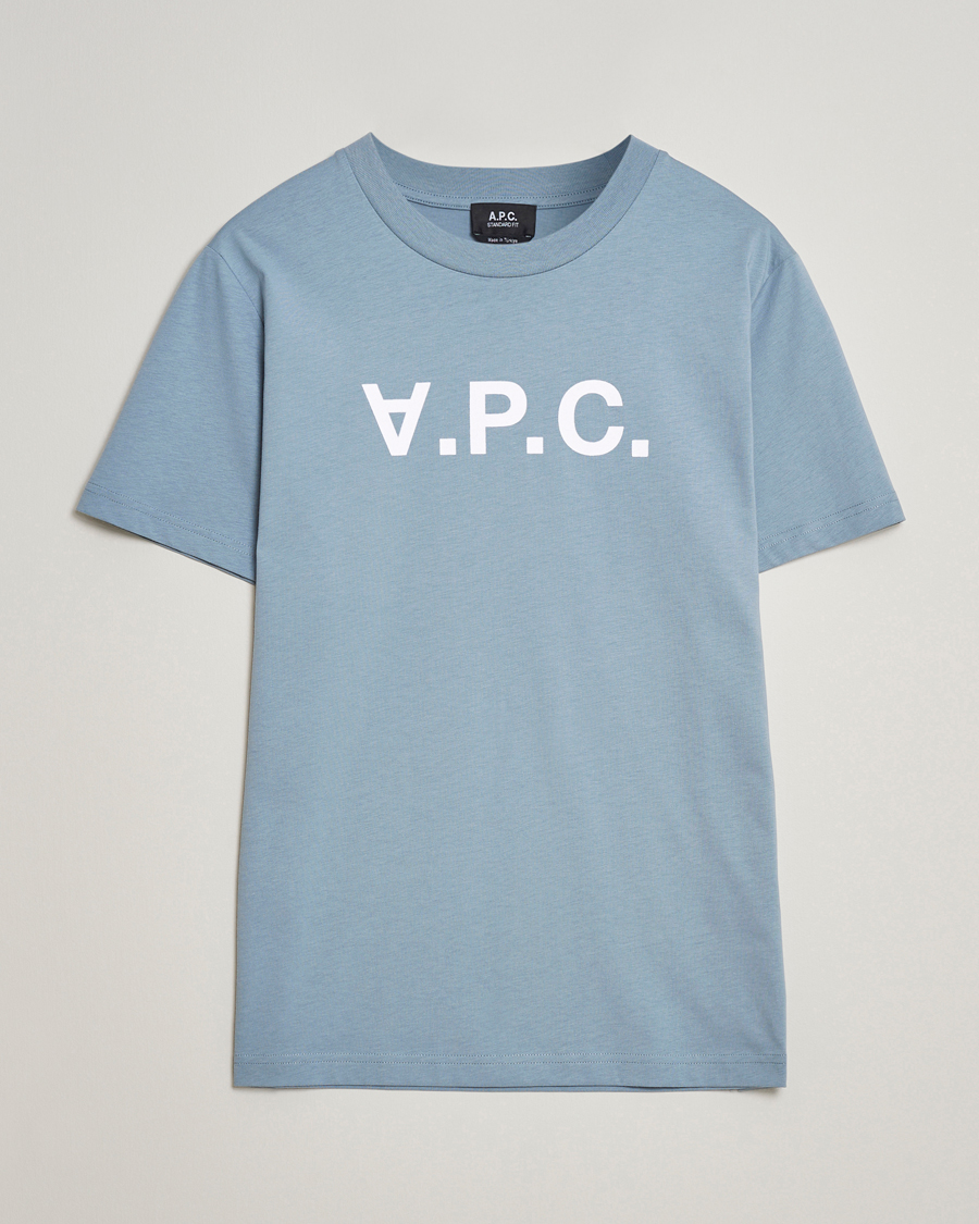 Mies | T-paidat | A.P.C. | VPC T-Shirt Bleu Gris