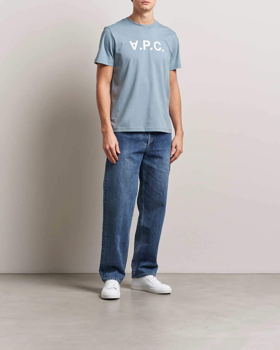 Mies | T-paidat | A.P.C. | VPC T-Shirt Bleu Gris