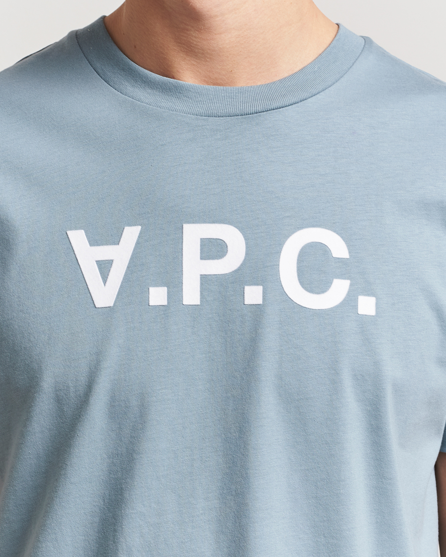 Mies | T-paidat | A.P.C. | VPC T-Shirt Bleu Gris