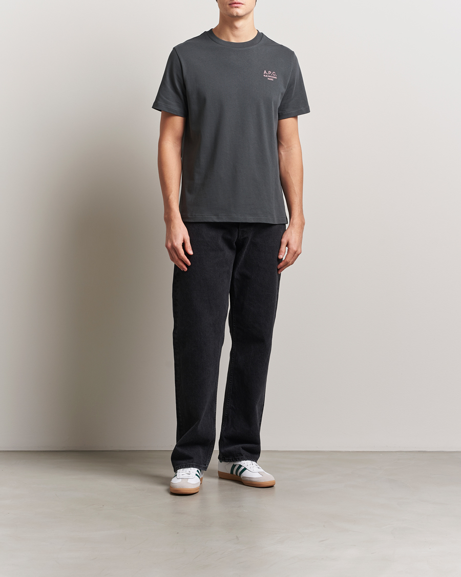 Mies | T-paidat | A.P.C. | Rue Madame T-Shirt Anthracite