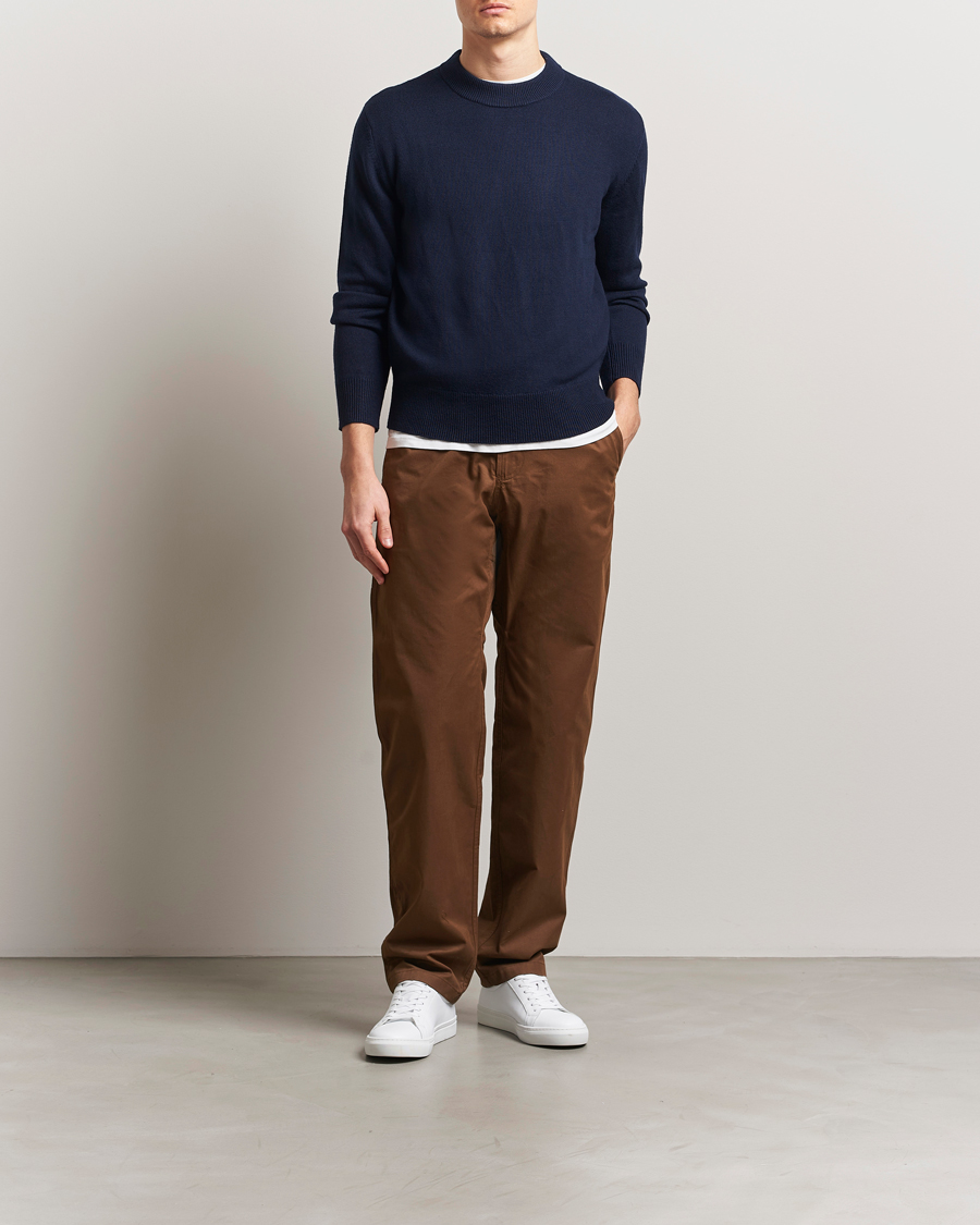 Mies | Housut | A.P.C. | Chuck Cotton Drawstring Trousers Brown