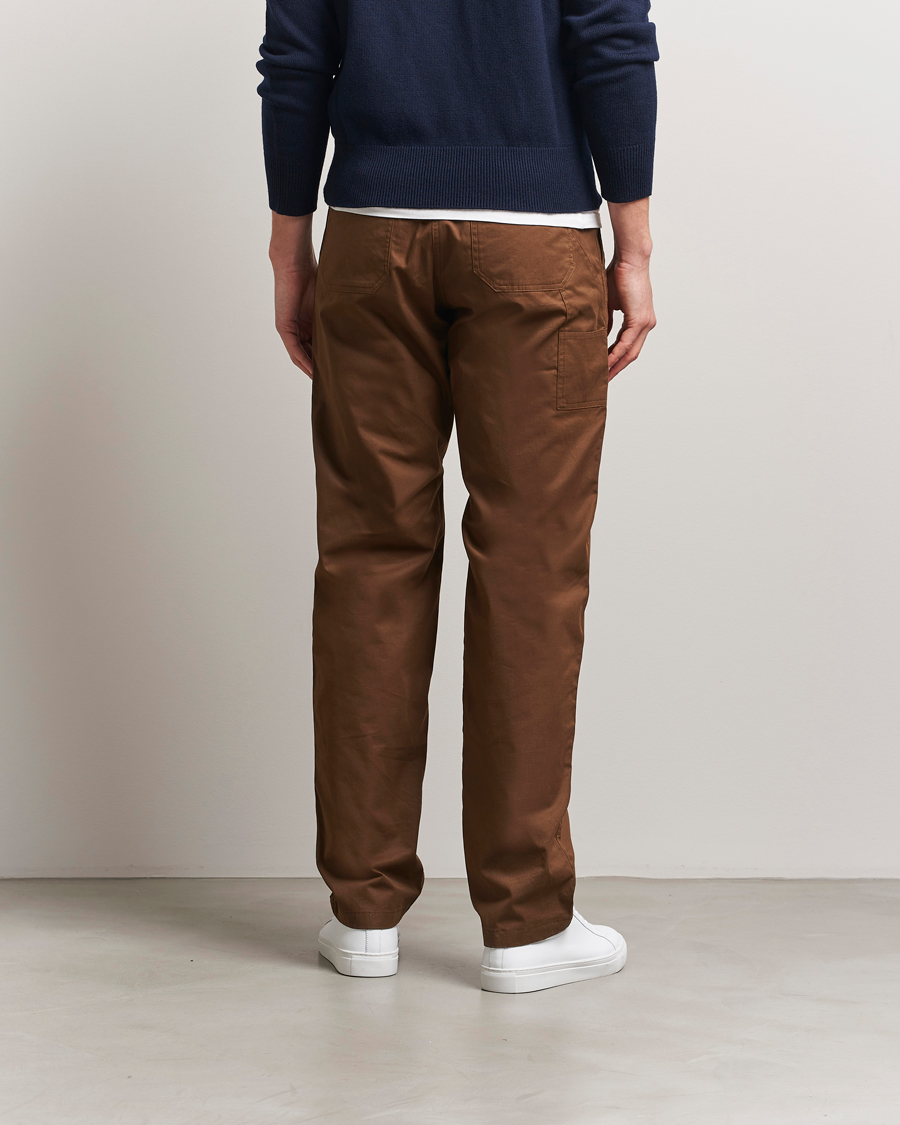 Mies | Housut | A.P.C. | Chuck Cotton Drawstring Trousers Brown