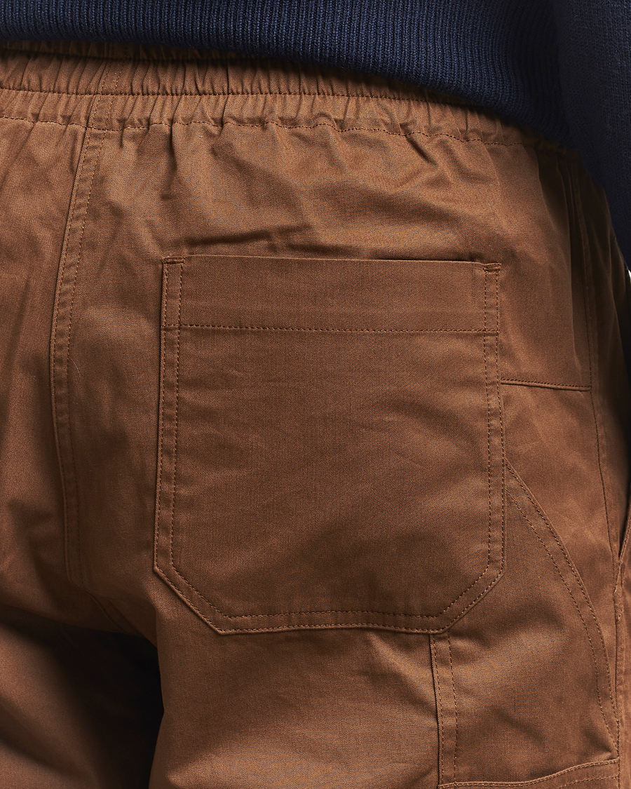 Mies | Housut | A.P.C. | Chuck Cotton Drawstring Trousers Brown