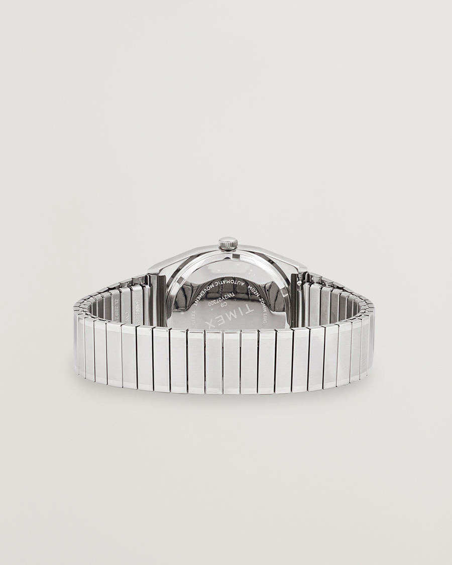 Mies | Timex Men's Automatic Steel 34mm Aquamarine Dial | Timex | Men's Automatic Steel 34mm Aquamarine Dial