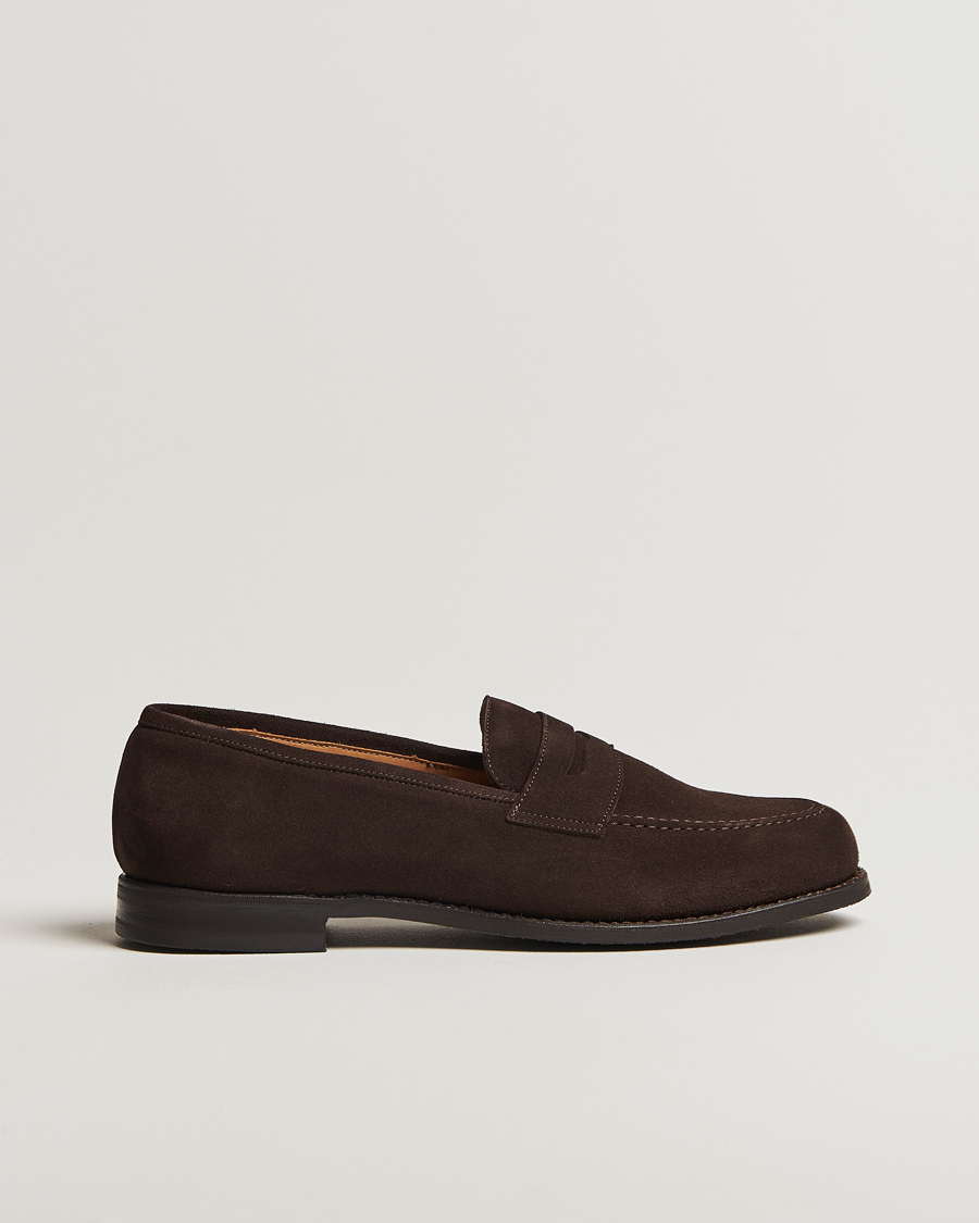 Mies | Loaferit | Myrqvist | Stenhammar II Loafer Dark Brown Suede