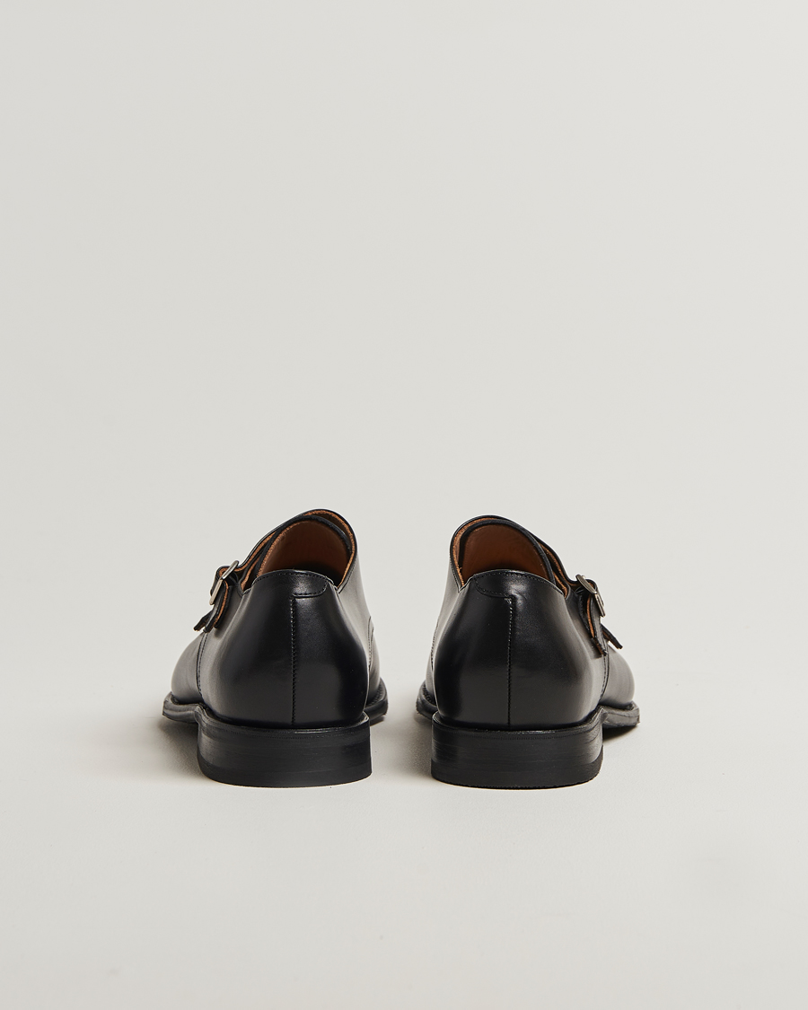 Mies | Myrqvist Ålsten Double Monkstrap Black Calf | Myrqvist | Ålsten Double Monkstrap Black Calf