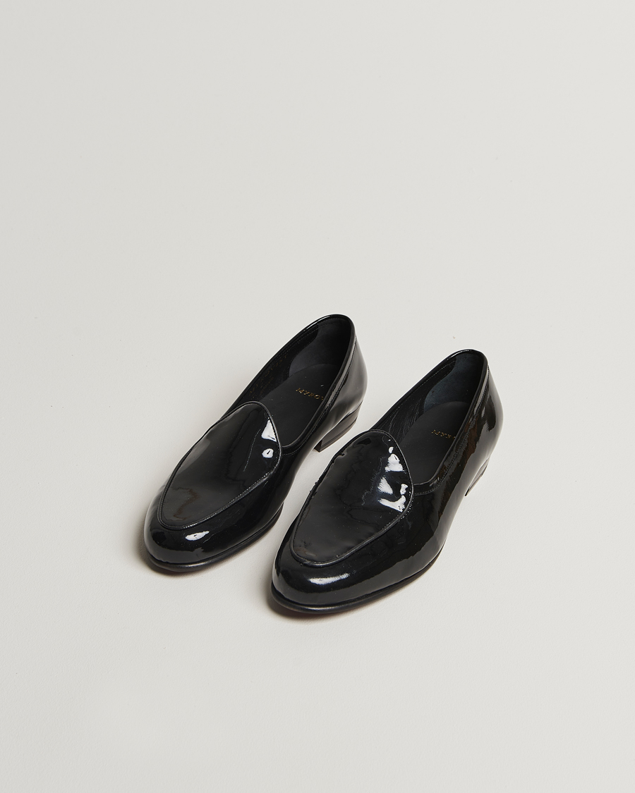 Mies | Lakerikengät | Myrqvist | Ängby Patent Loafer Black