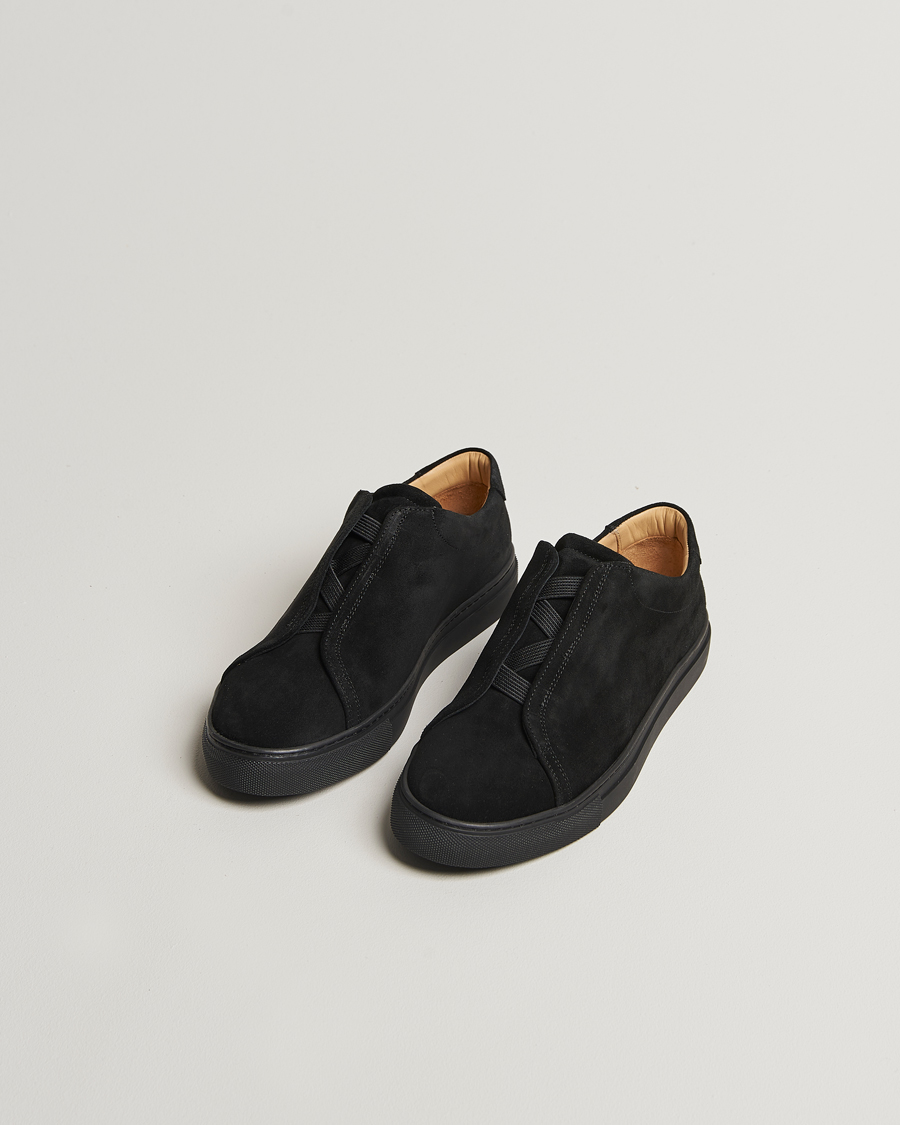 Mies | Tennarit | Myrqvist | Alnö Sneakers Black Suede
