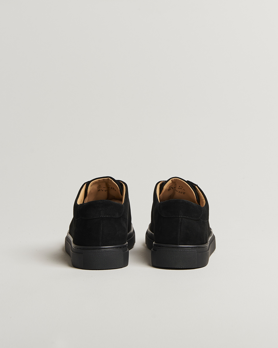 Mies | Tennarit | Myrqvist | Alnö Sneakers Black Suede
