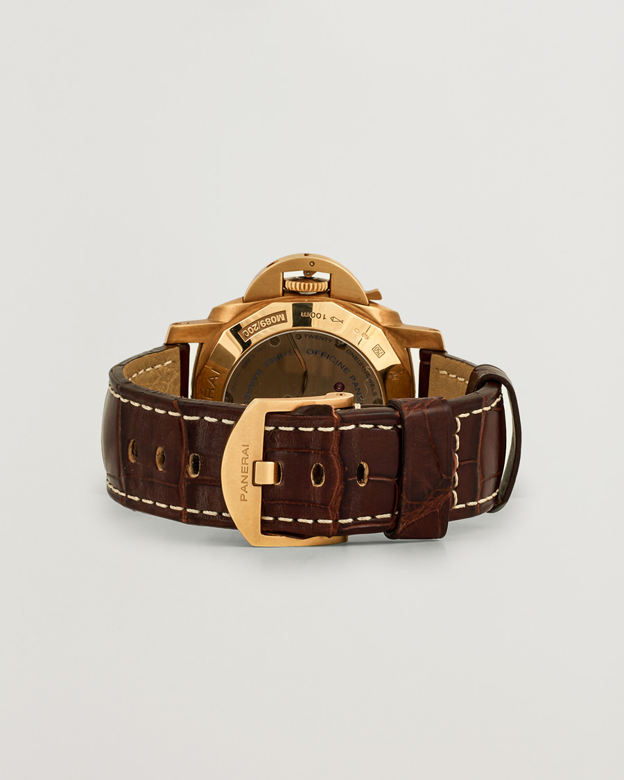 Mies | Panerai Pre-Owned Luminor GMT PAM00289 18K | Panerai Pre-Owned | Luminor GMT PAM00289 18K