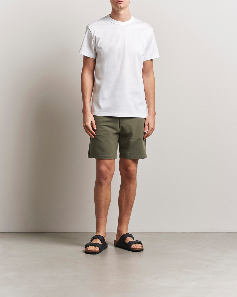 Mies | Shortsit | Bread & Boxers | Loungewear Shorts Khaki Green