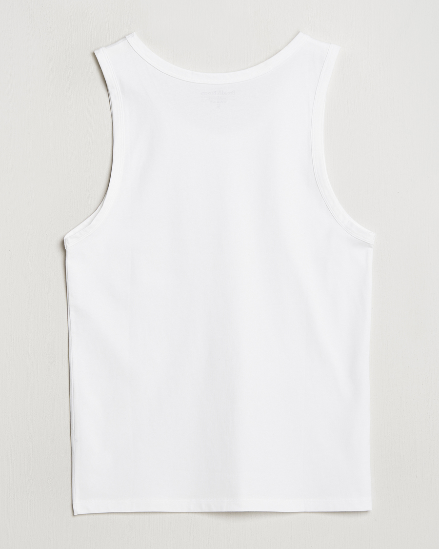 Mies | T-paidat | Bread & Boxers | Relaxed Tank Top White