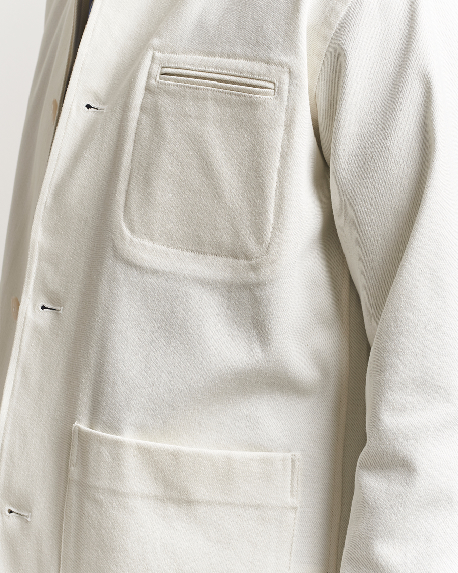 Mies | Kauluspaidat | Eton | Chore Denim Overshirt Off White