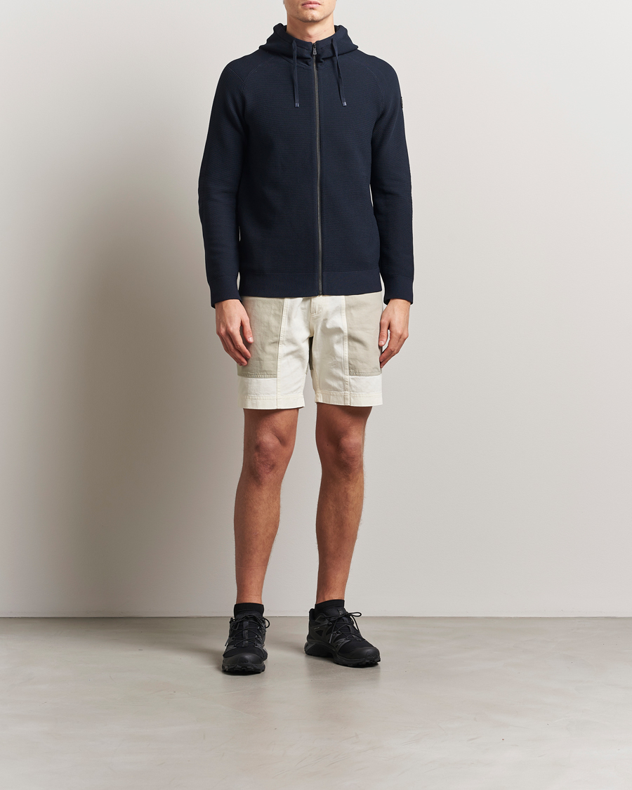 Mies | Puserot | Sail Racing | Element Seamless Hooded Full Zip Dark Navy