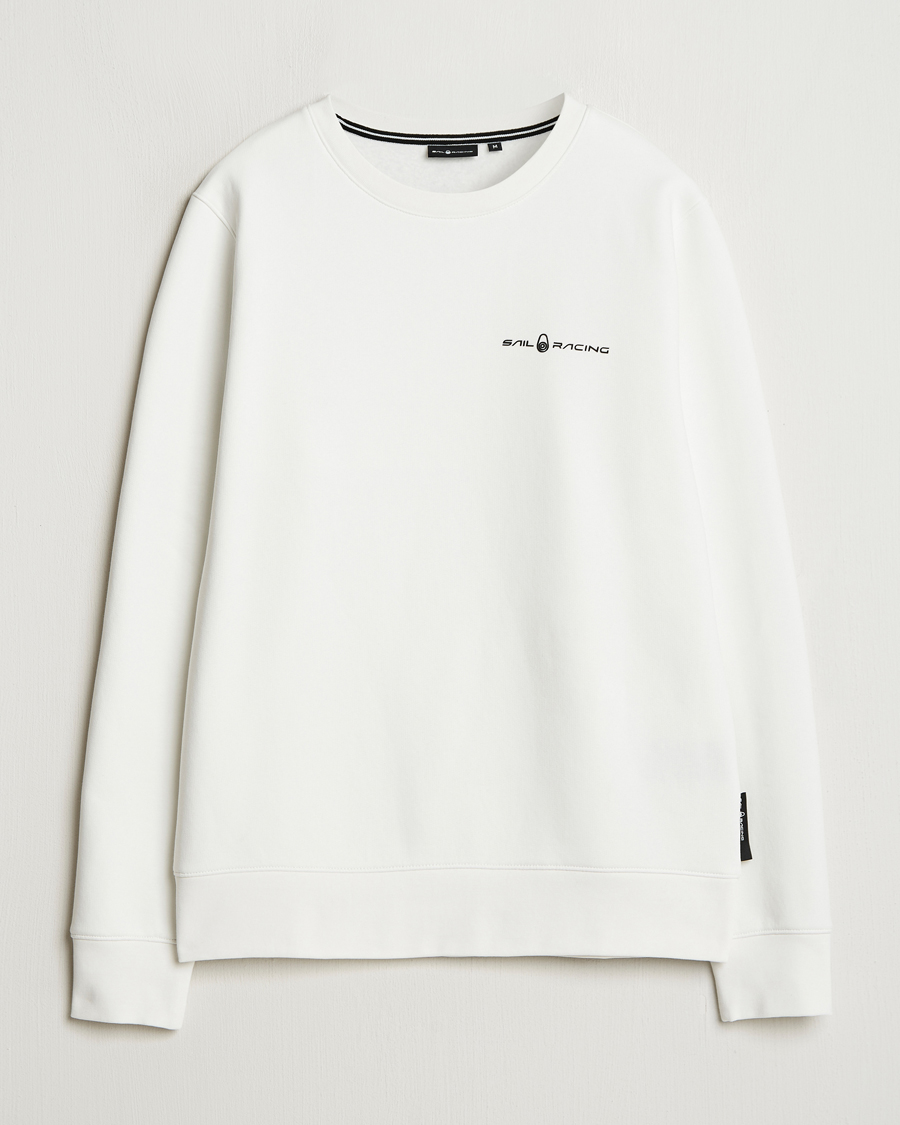 Mies | Puserot | Sail Racing | Bowman Crew Neck Sweatshirt Storm White