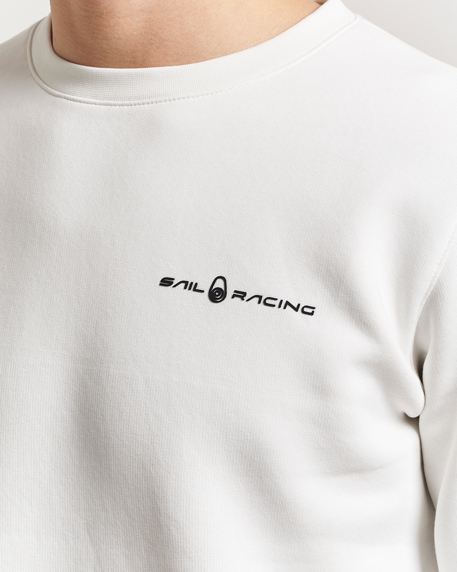 Mies | Puserot | Sail Racing | Bowman Crew Neck Sweatshirt Storm White