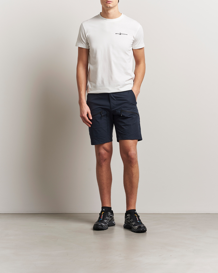 Mies | T-paidat | Sail Racing | Bowman Crew Neck T-Shirt Storm White