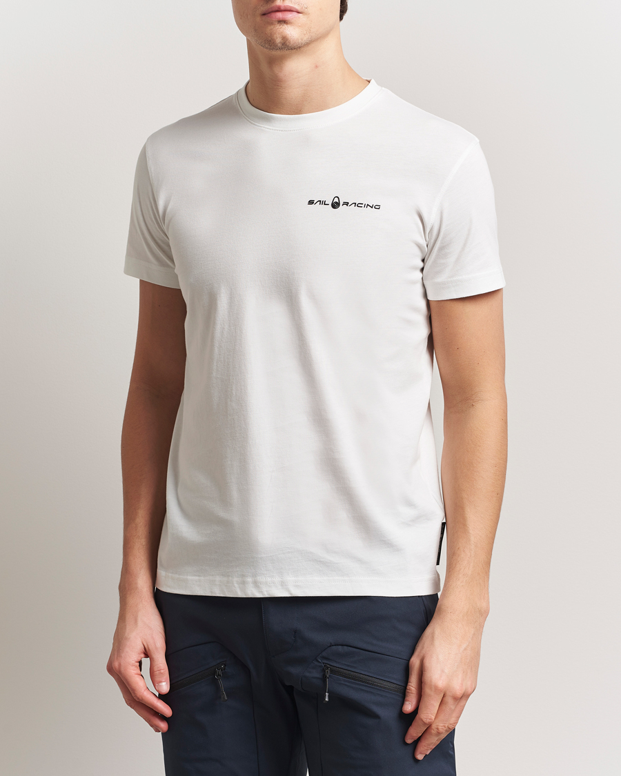 Mies | T-paidat | Sail Racing | Bowman Crew Neck T-Shirt Storm White