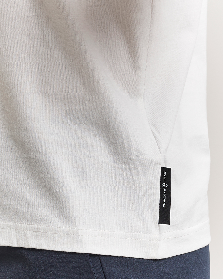 Mies | T-paidat | Sail Racing | Bowman Crew Neck T-Shirt Storm White