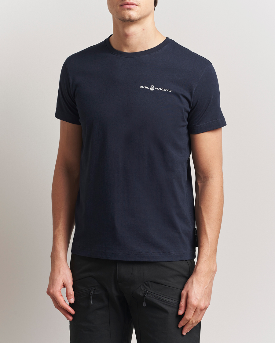 Mies | T-paidat | Sail Racing | Bowman Crew Neck T-Shirt Dark Navy
