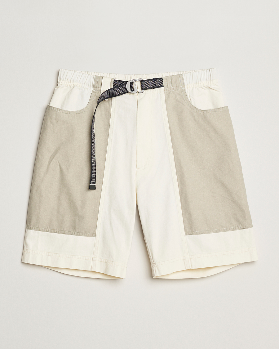Mies | Shortsit | Sail Racing | Breeze Cotton Twill Blocked Shorts Off White