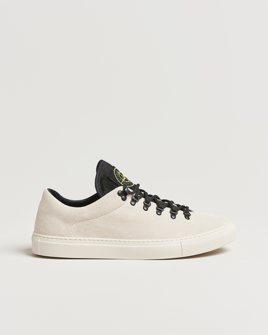 Mies | Stone Island Low Top Suede Sneakers Sand | Stone Island | Low Top Suede Sneakers Sand