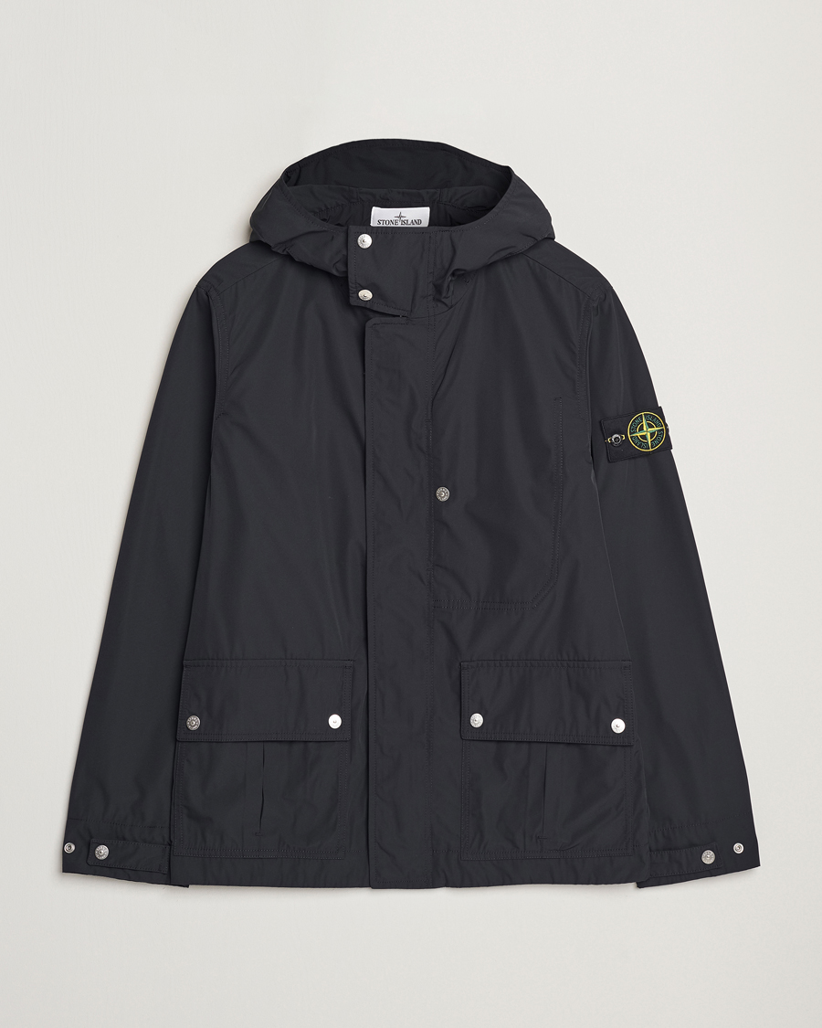 Mies | Takit | Stone Island | Micro Twill Short Parka Black