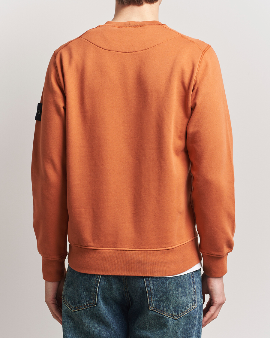 Mies | Puserot | Stone Island | Garment Dyed Fleece Sweatshirt Sienna