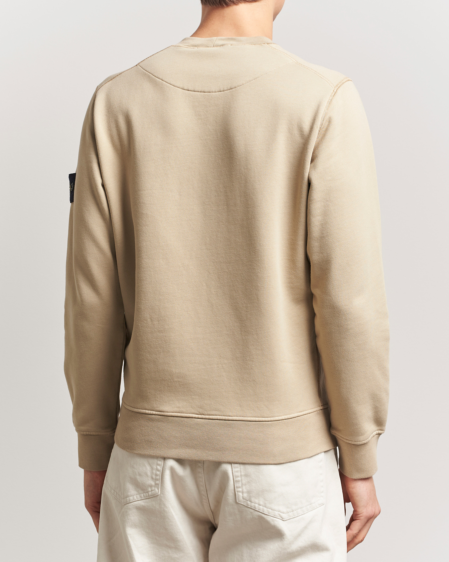 Mies | Puserot | Stone Island | Garment Dyed Fleece Sweatshirt Desert