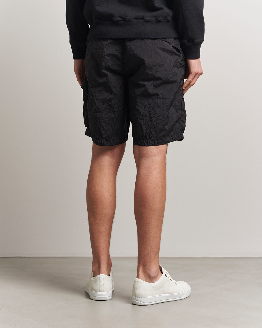 Mies | Shortsit | Stone Island | Nylon Metal Drawstring Cargo Shorts Black