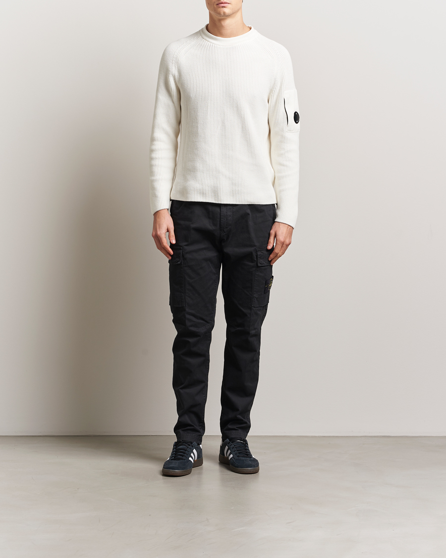 Mies | Housut | Stone Island | Stretch Twill Cargo Pants Black