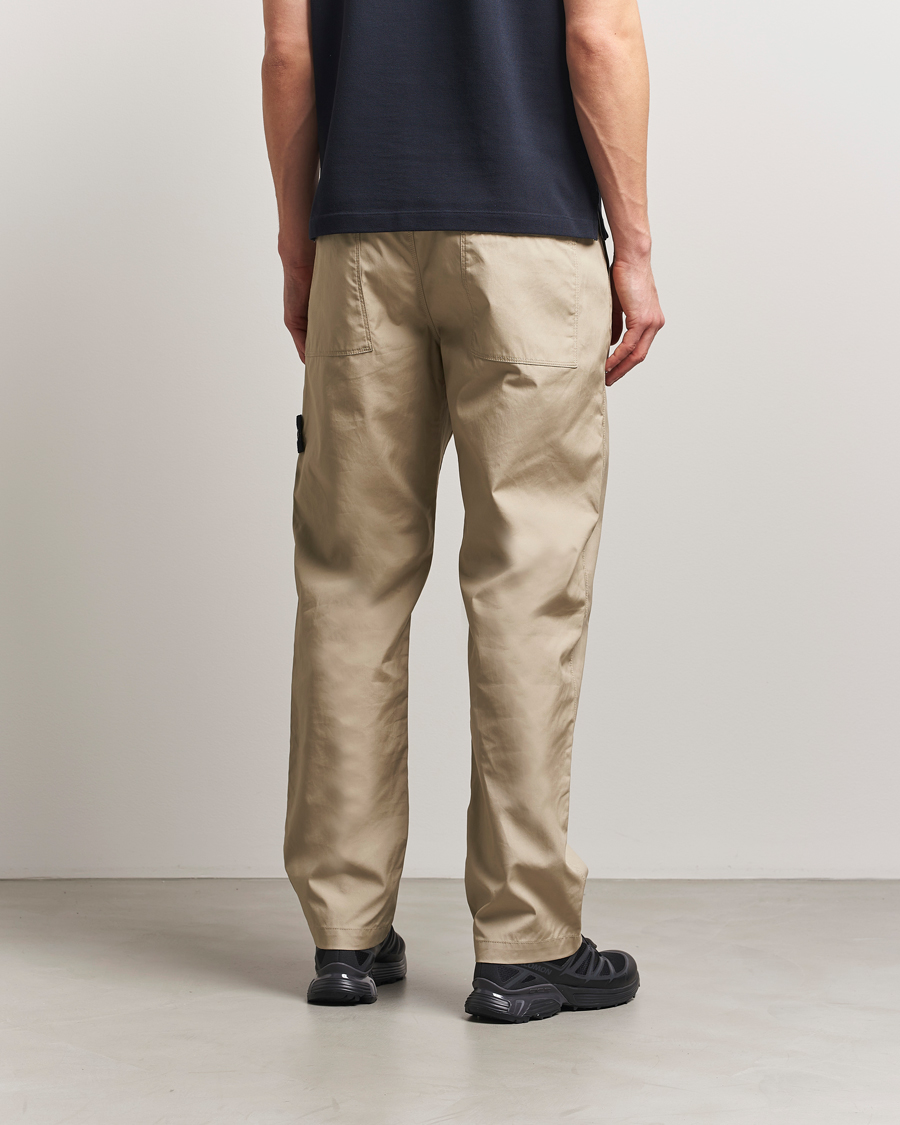 Mies | Housut | Stone Island | Supima Cotton Canvas Pants Desert