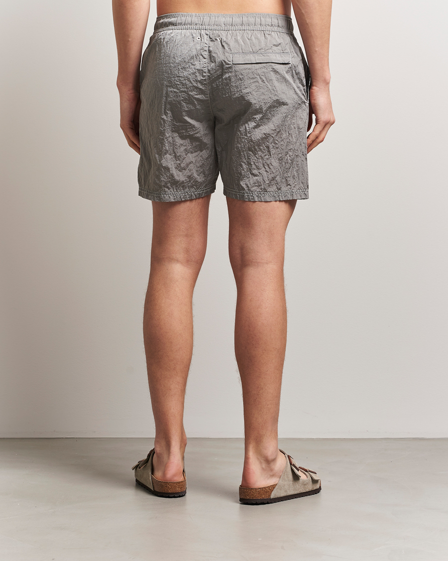 Mies | Uimahousut | Stone Island | Nylon Metal Econyl Swimshorts Pearl Grey