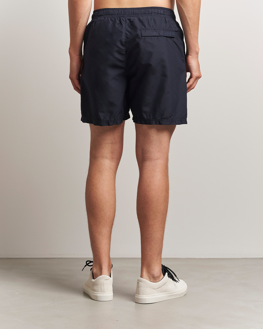 Mies | Uimahousut | Stone Island | Brushed Nylon Swimshorts Navy Blue