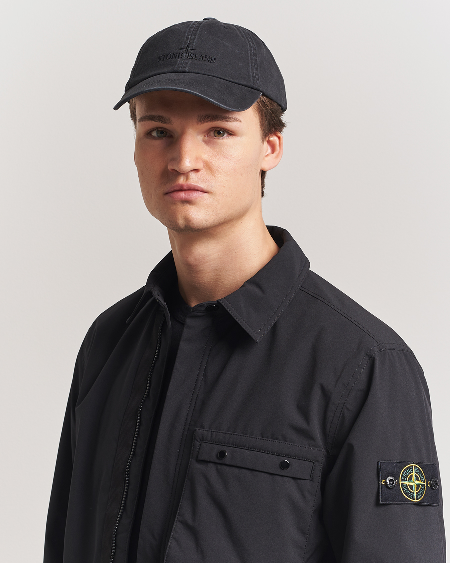 Mies | Päähineet | Stone Island | Stone IslandCotton Gabardine CapBlack