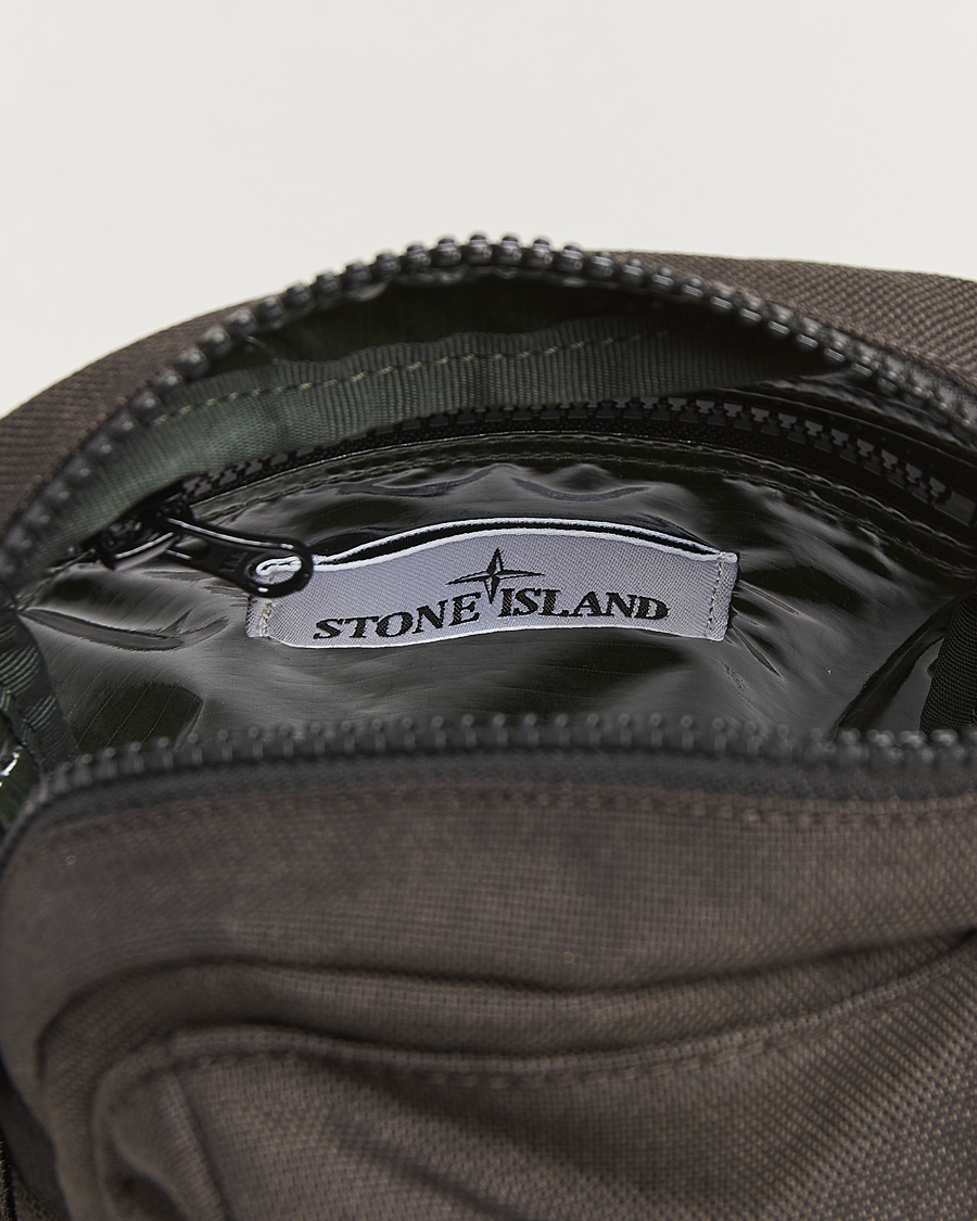 Mies | Stone Island Cordura Cross Body Bag Lead Grey | Stone Island | Cordura Cross Body Bag Lead Grey