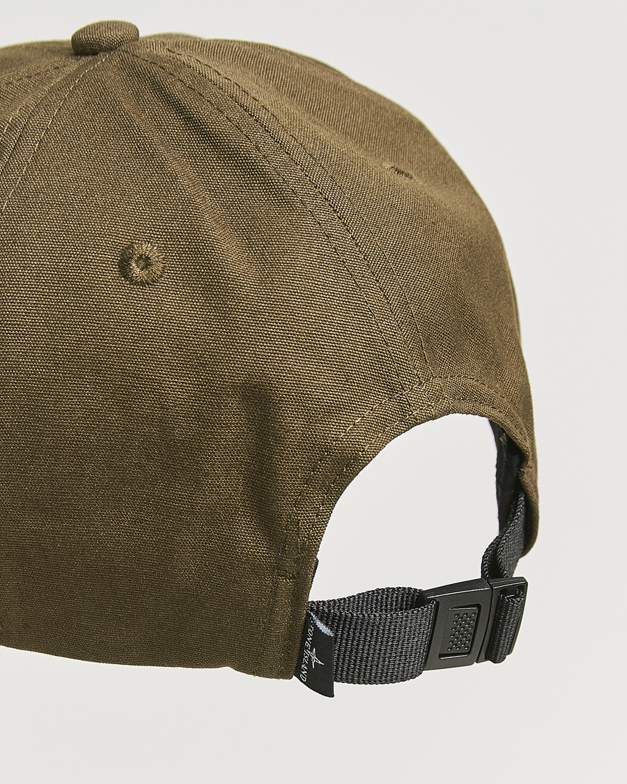 Mies | Stone Island Classic Cotton Cap Military Green | Stone Island | Classic Cotton Cap Military Green