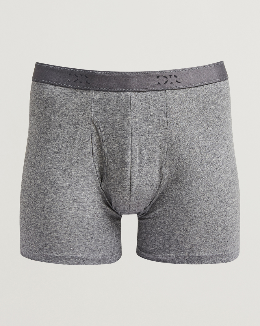 Mies | Alusvaatteet | Derek Rose | Pima Cotton Stretch Trunk Charcoal
