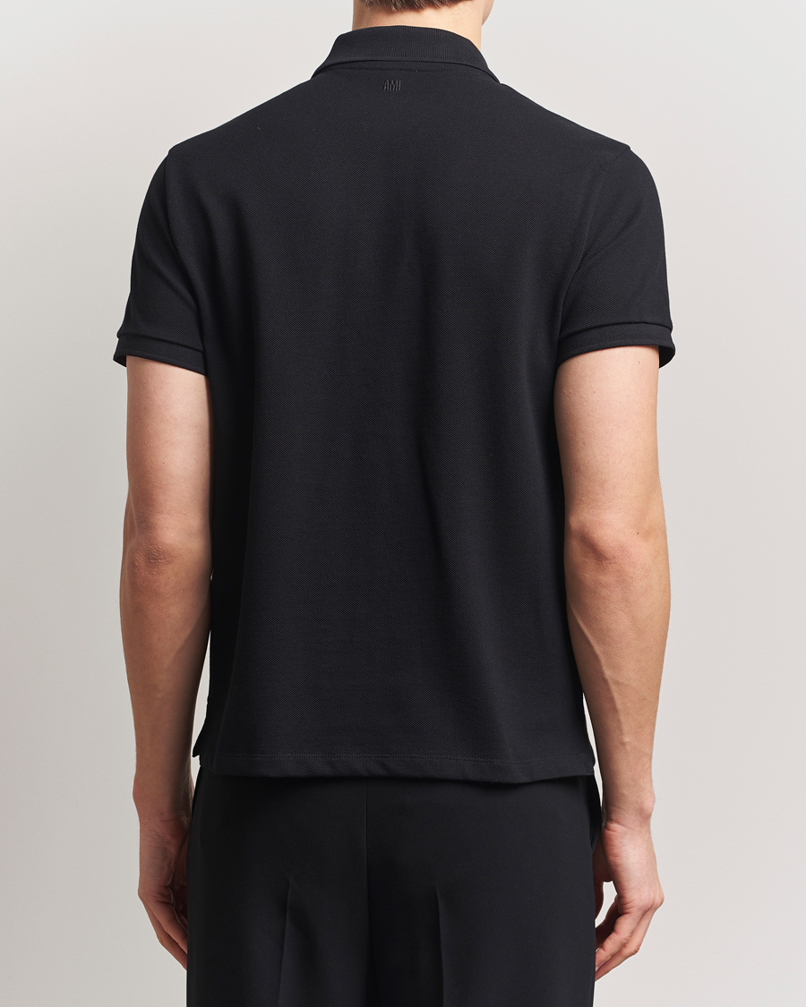 Mies | Pikeet | AMI | Heart Logo Polo Black
