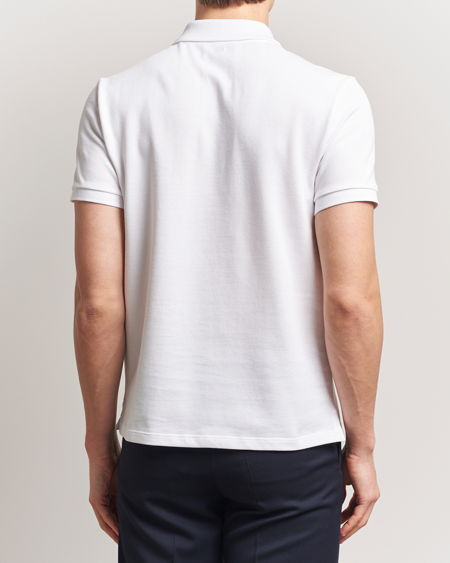 Mies | Pikeet | AMI | Heart Logo Polo White
