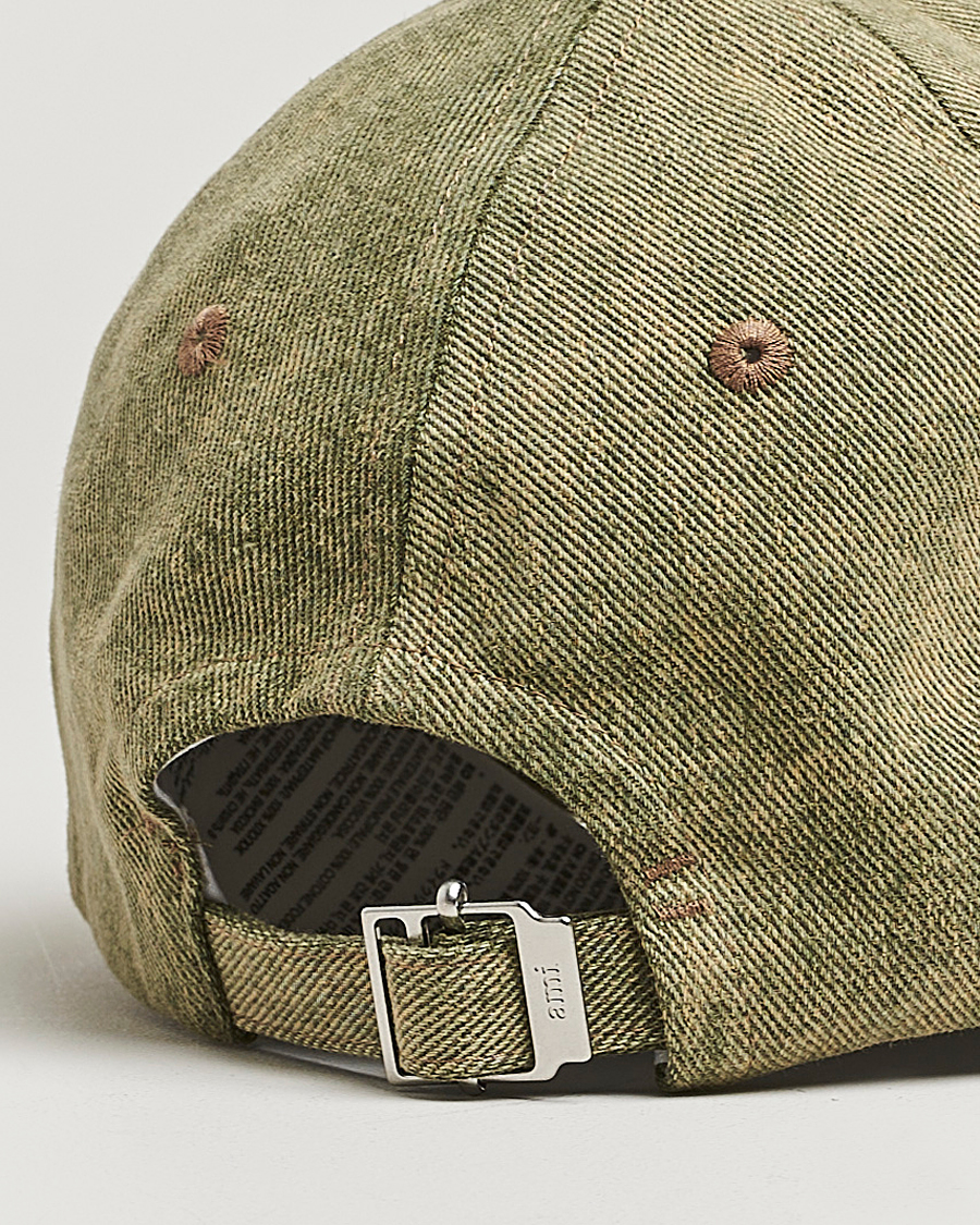 Mies | AMI Off White Heart Logo Cap Green | AMI | Off White Heart Logo Cap Green