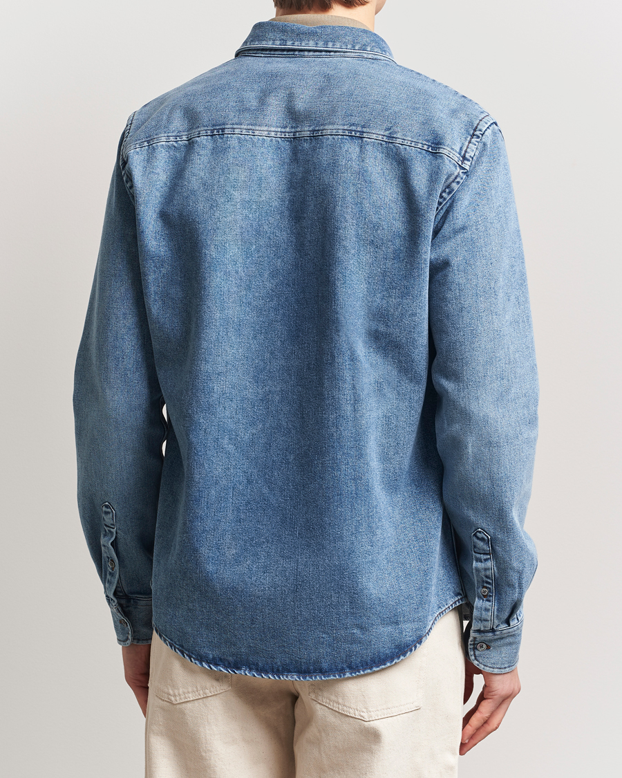 Mies | Kauluspaidat | AMI | ADC Jeans Shirt Used Blue