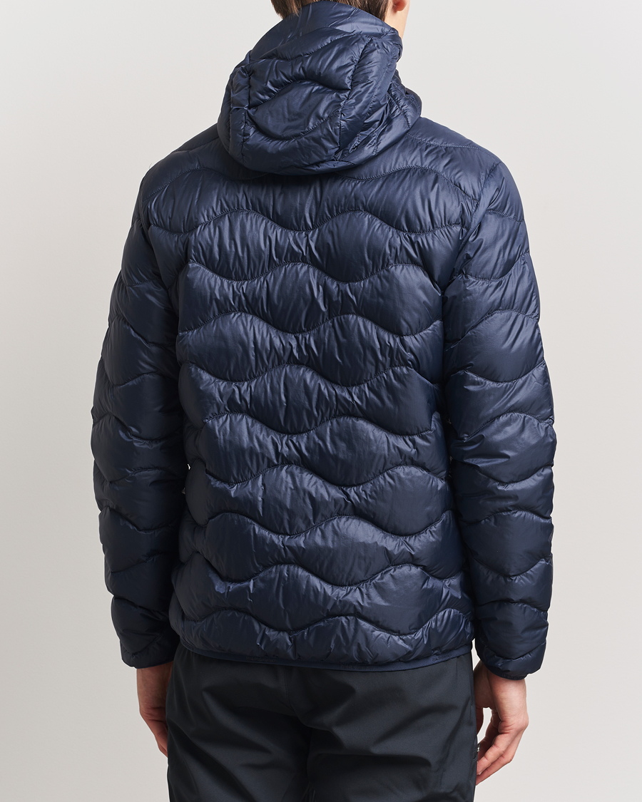 Mies | Takit | Peak Performance | Helium Down Hooded Jacket Blue Shadow