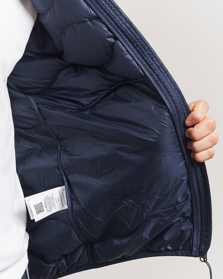 Mies | Takit | Peak Performance | Helium Down Hooded Jacket Blue Shadow