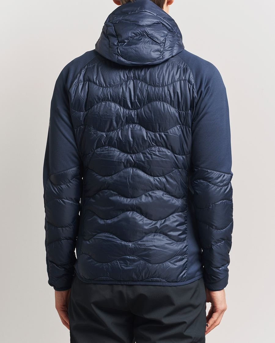 Mies | Takit | Peak Performance | Helium Down Hooded Hybrid Jacket Blue Shadow