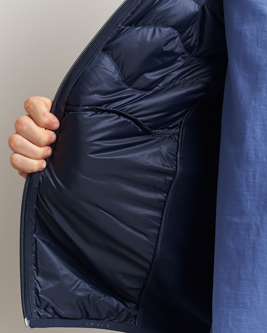 Mies | Takit | Peak Performance | Helium Down Hooded Hybrid Jacket Blue Shadow