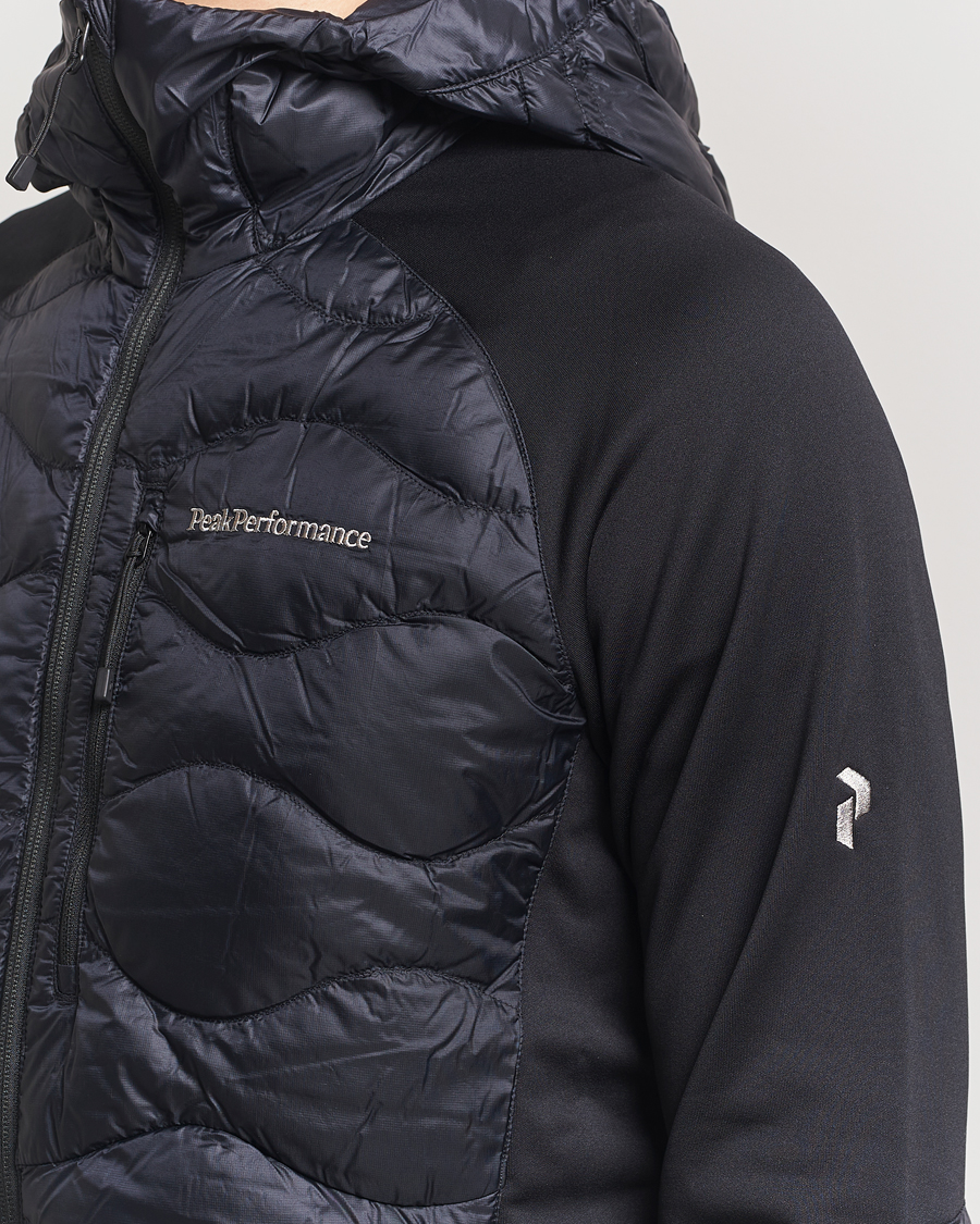 Mies | Takit | Peak Performance | Helium Down Hooded Hybrid Jacket Black