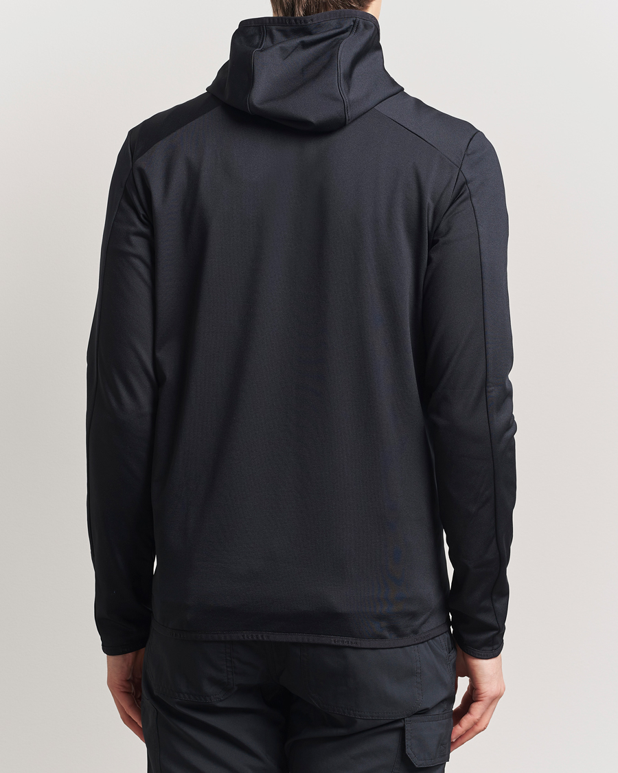 Mies | Puserot | Peak Performance | Light Hooded Full Zip Black