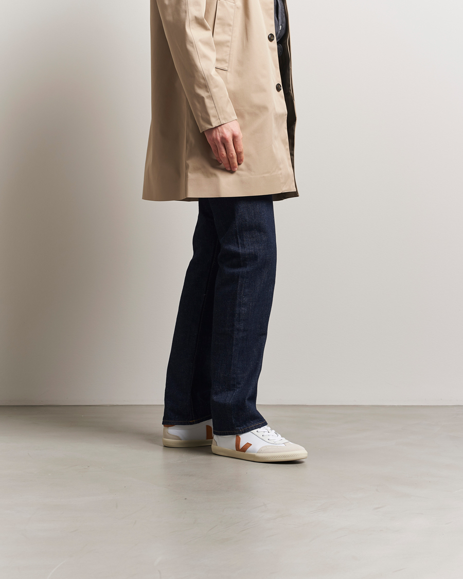 Mies | Veja Volley Sneaker White/Umber | Veja | Volley Sneaker White/Umber