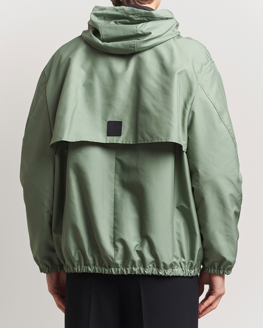 Mies | Takit | Lanvin | Hooded Windbreaker Sage Green